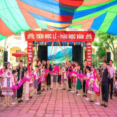 CHUYÊN ĐỀ ĐỘI CẤP THÀNH PHỐ “CHÚNG EM GIỮ GÌN VÀ LAN TỎA BẢN SẮC VIỆT” LIÊN ĐỘI TRƯỜNG TIỂU HỌC THỊ TRẤN AN LÃO